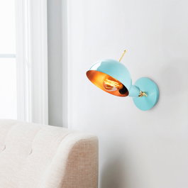 Opviq Sivani - MR-654 Lámpara de pared Turquesa y Cobre